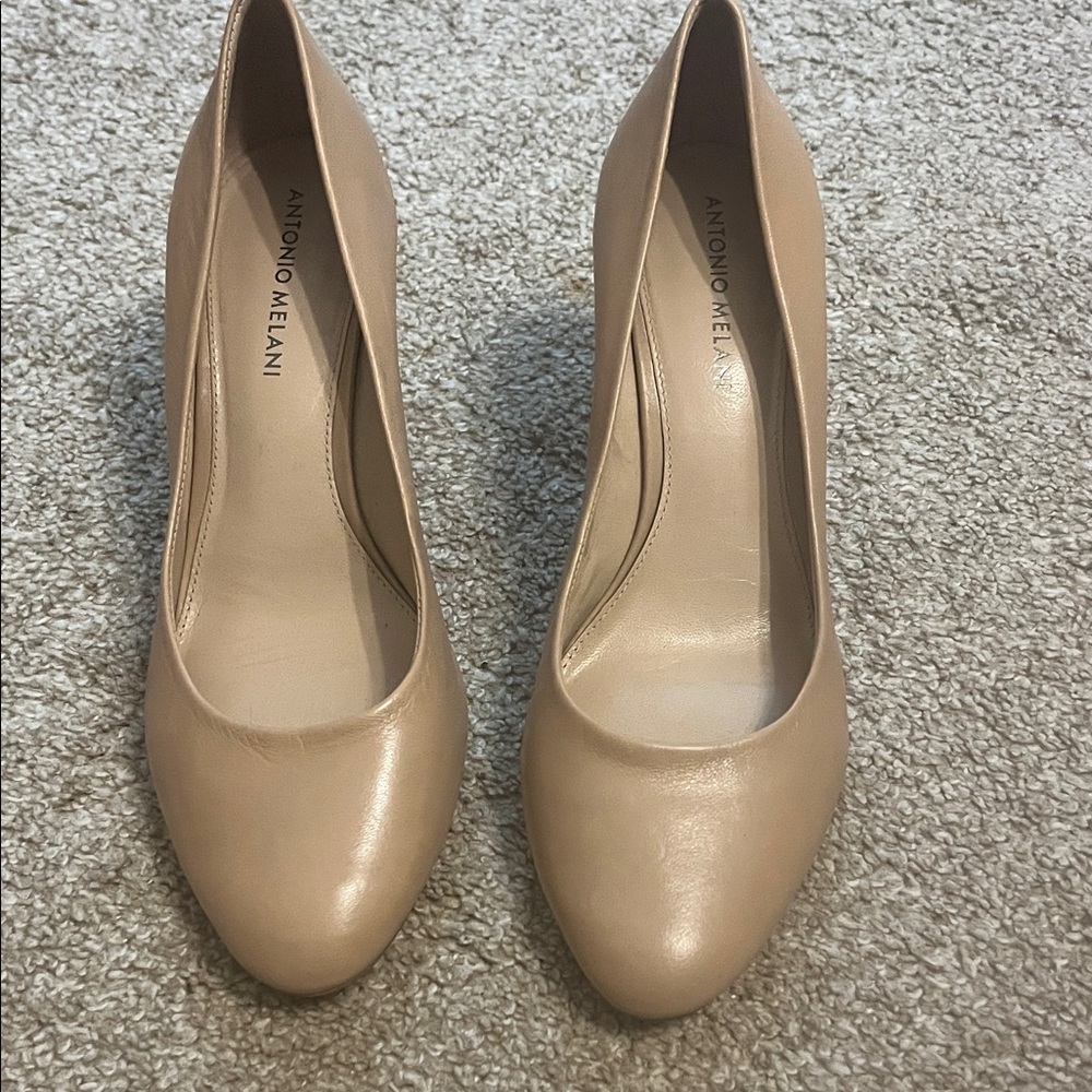 Antonio Melani Women's Beige Heels